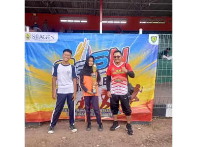 Juara 2 Cabor Atletik O2SN